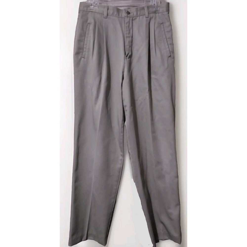 Northern Reflections Pants Womens 11/12  Straight High-Rise Pleated Front Pocket